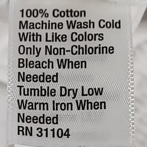 Kim Rogers Women's Two Pocket White 100% Cotton Lightweight Capri Pants, Size M - Picture 11 of 11